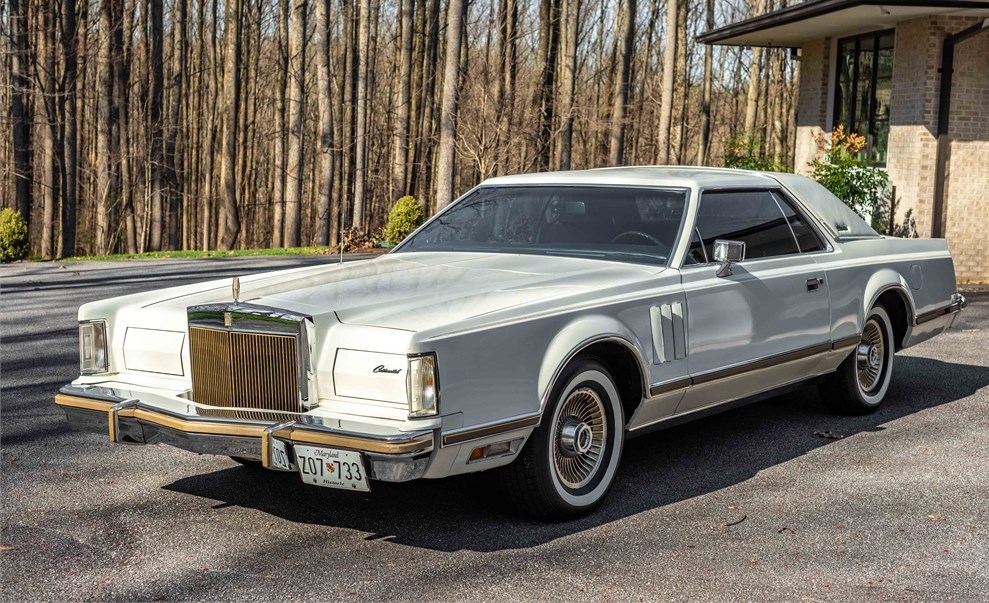 22k-Mile 1979 Lincoln Continental Mark V available for Auction ...